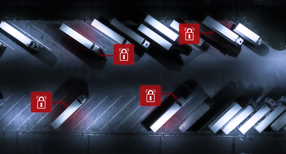 locked trailers