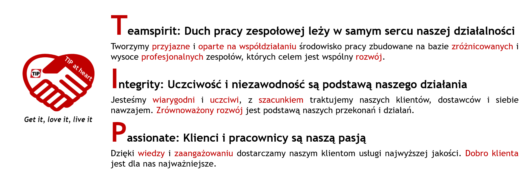 Nasze wartości