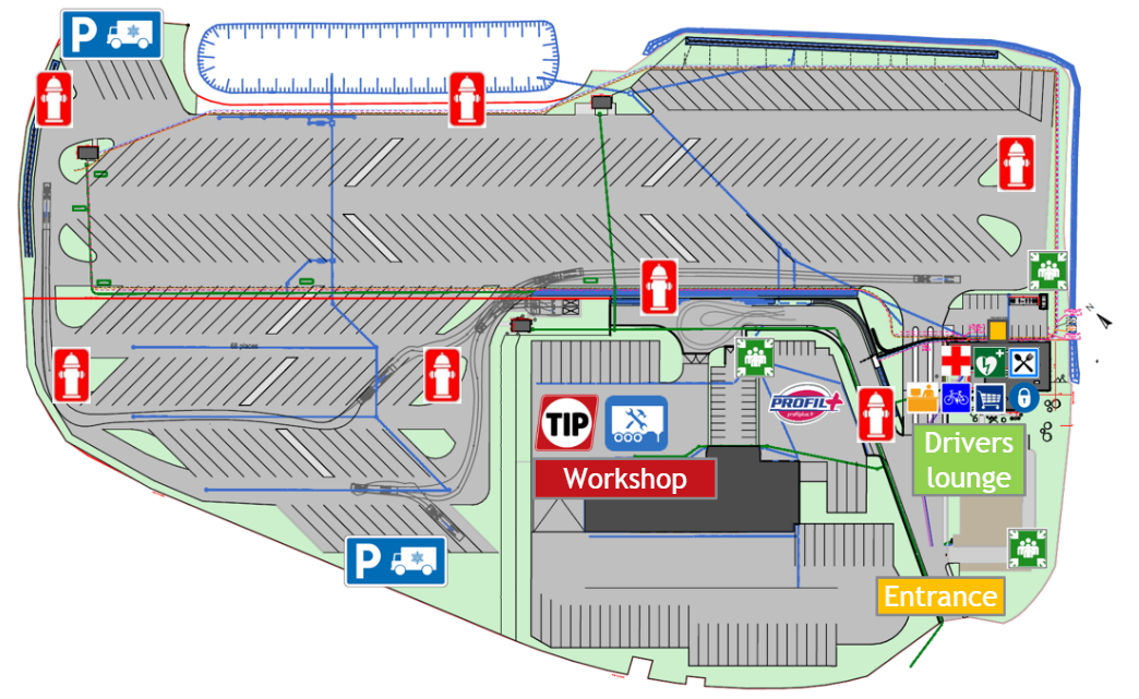 parking dourges ang