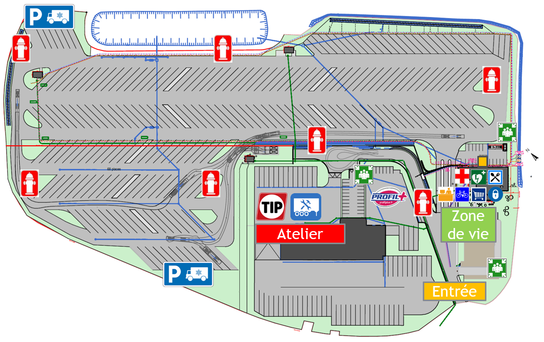 parking dourges