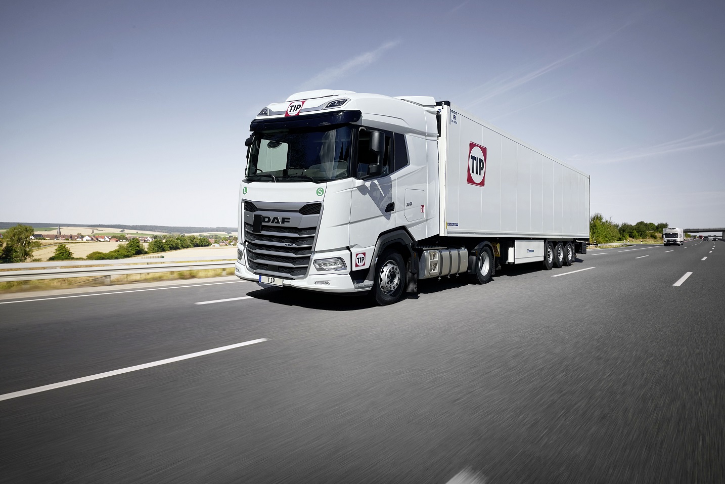 DAF truck op weg